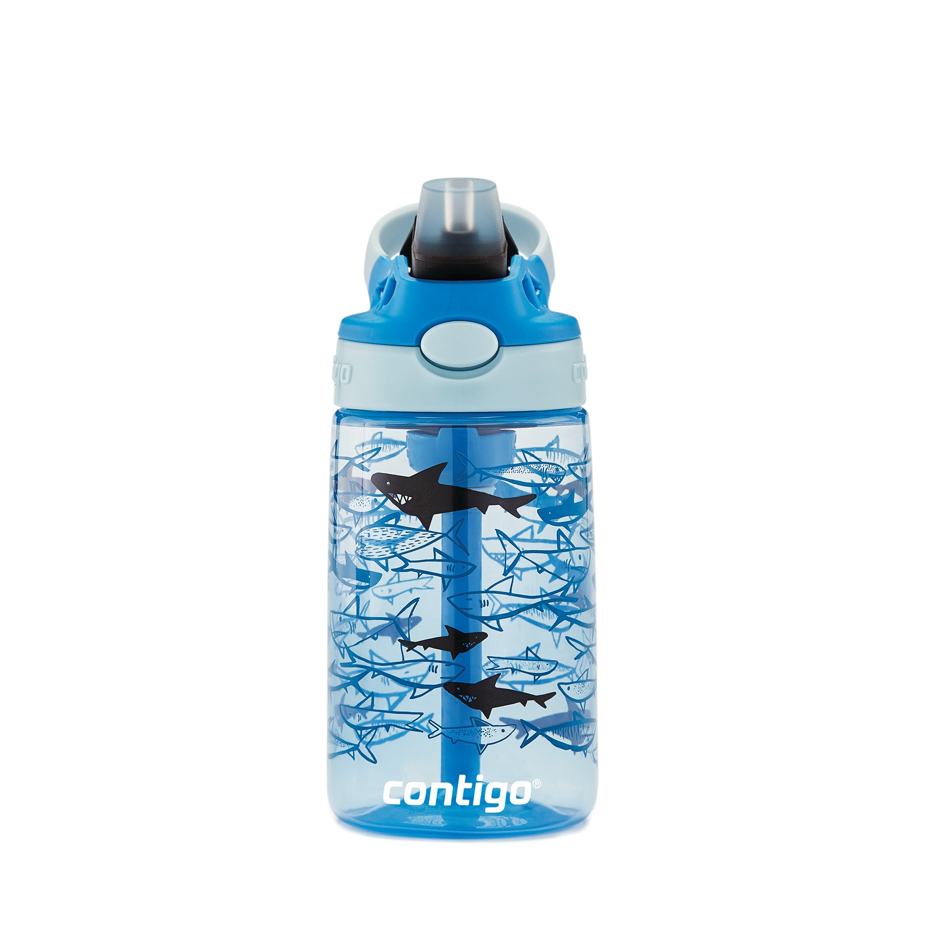 Easy Clean drikkedunk 420 ml blue sharks